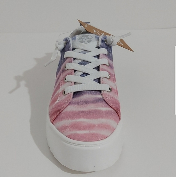 Roxy tie dye platform shoes - Picture 2 of 6